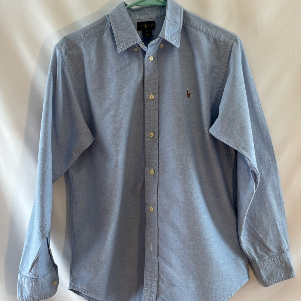 Ralph Lauren Light Blue Button Down Shirt